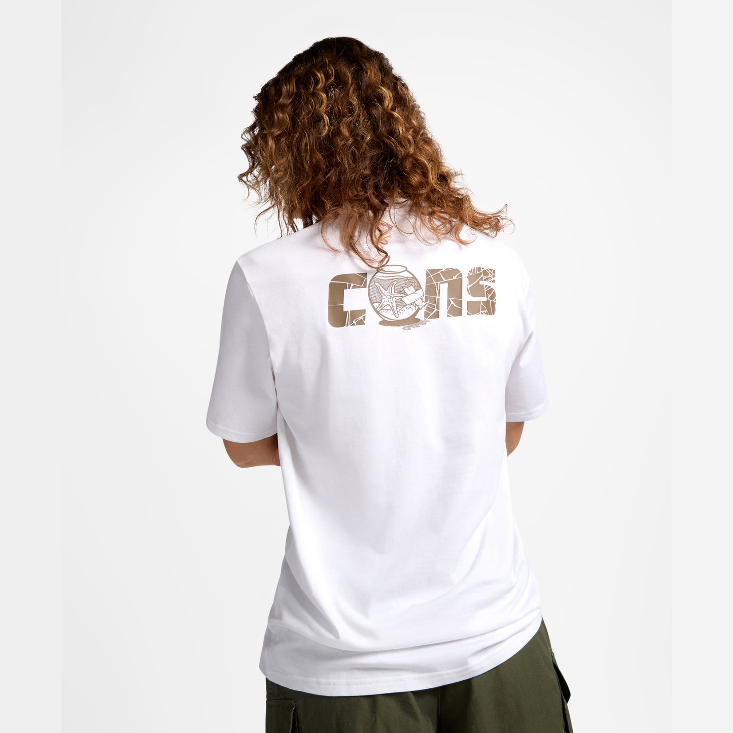 CONS FISHBOWL TEE WHITE