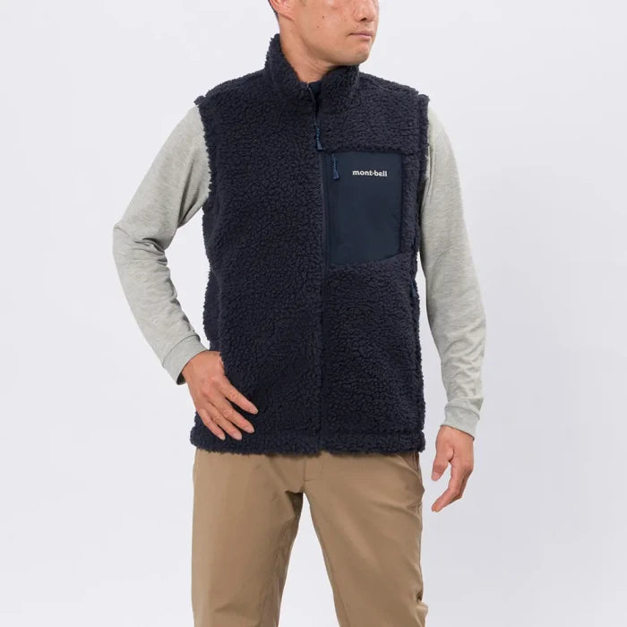 MONTBELL CLIMAPLUS SHEARLING VEST MS