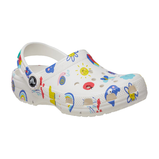 407 UK CLASSIC DOODLE PRINT CLOG K