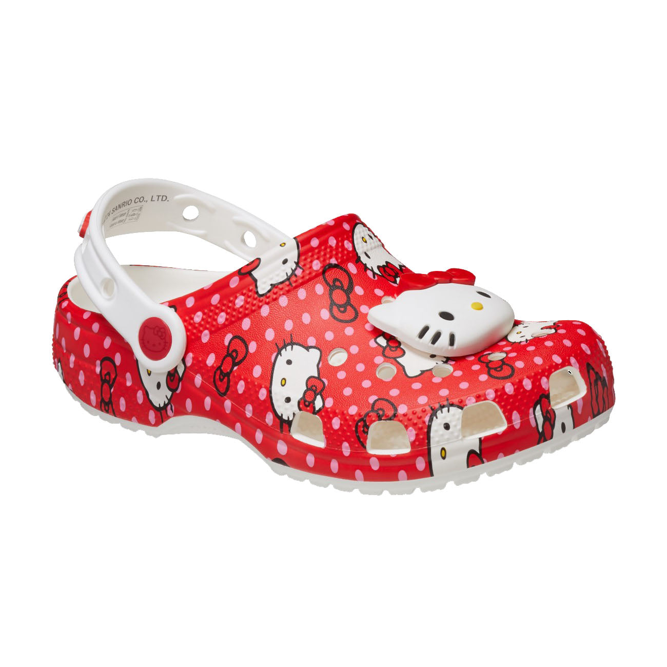 407 UK HELLO KITTY RED CLASSIC CLOG K