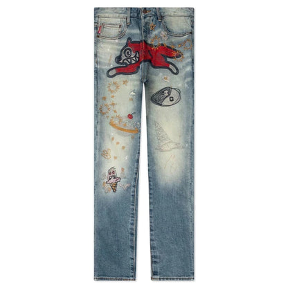 Yin and Yang Jean (Chocolate F)