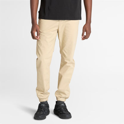 Cotton Twill Jogger LEAF GREEN,FQ