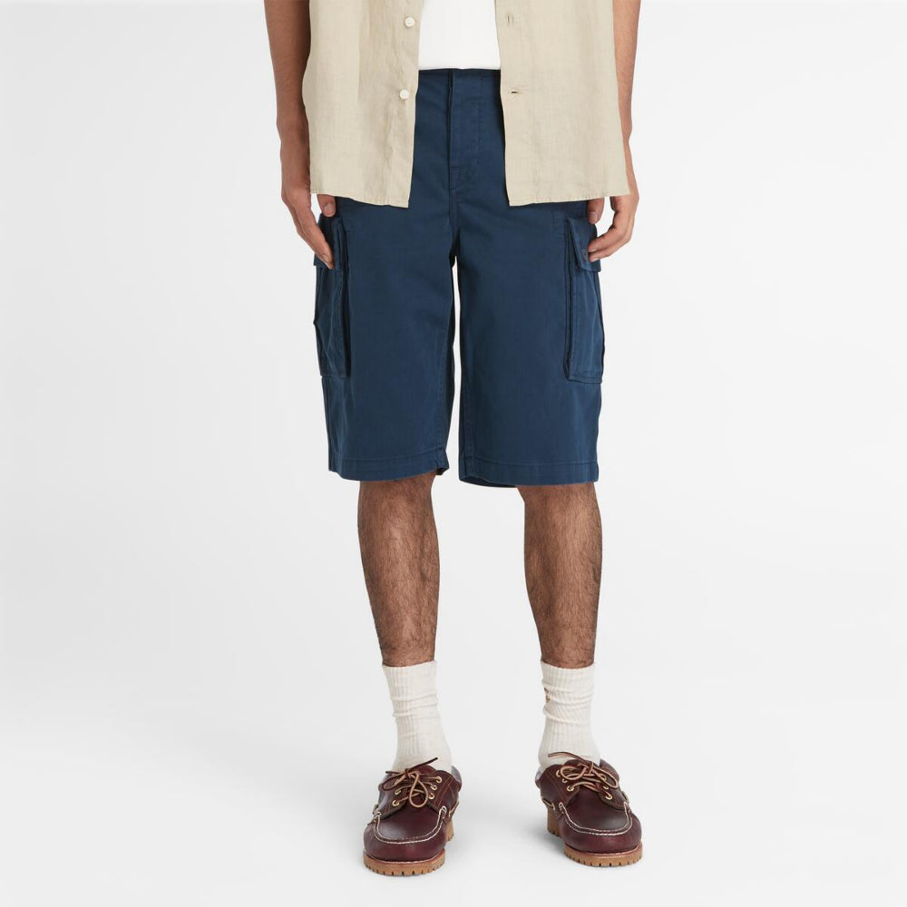 Twill Cargo Short DARK SAPPHIR,FQ