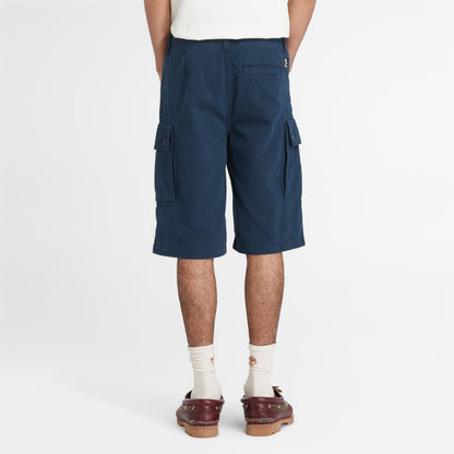 Twill Cargo Short DARK SAPPHIR,FQ