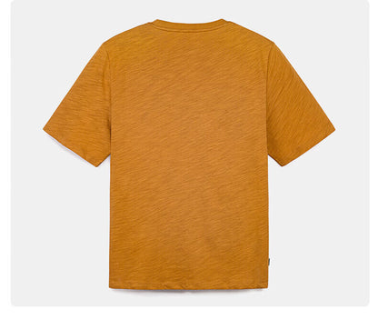 Short Sleeve Front Logo WHEAT,FQ