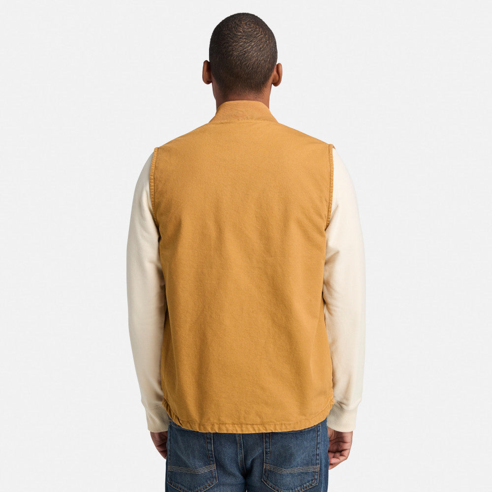 AF Washed Canvas Vest WHEAT BO,FQ