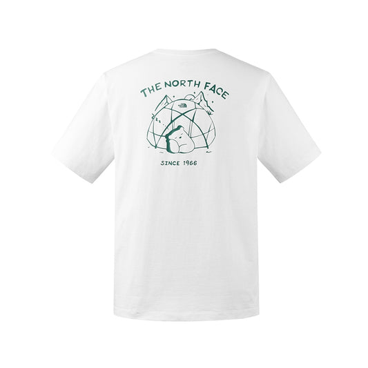 TNF WHITE|U RLX CAMP BEAR TEE S/S TEE - AP