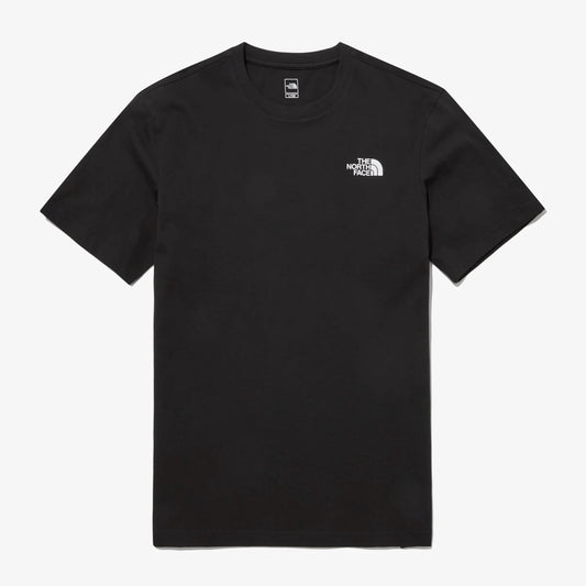 COTTON BASIC S/S R/TEE BLK(BLACK)