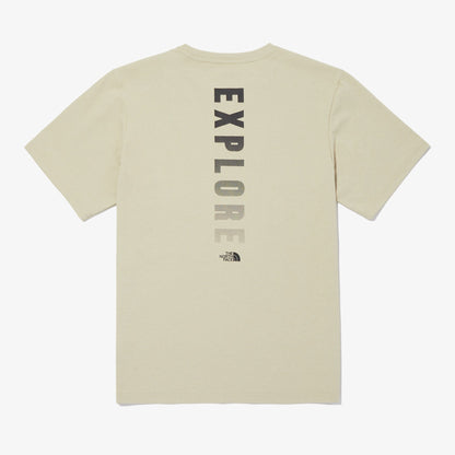 DELUZ S/S R/TEE LBE(LIGHT BEIGE)