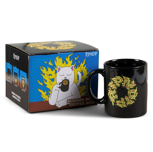 BURN IN HECK COFFEE MUG