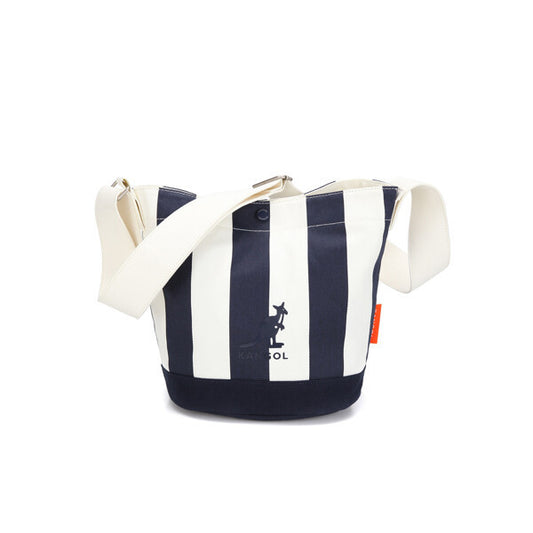 Stripe Canvas Tote Bag