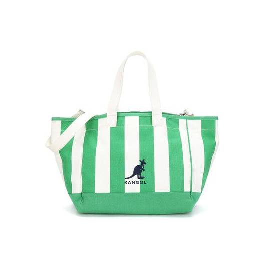 Stripe Canvas Big Tote Bag