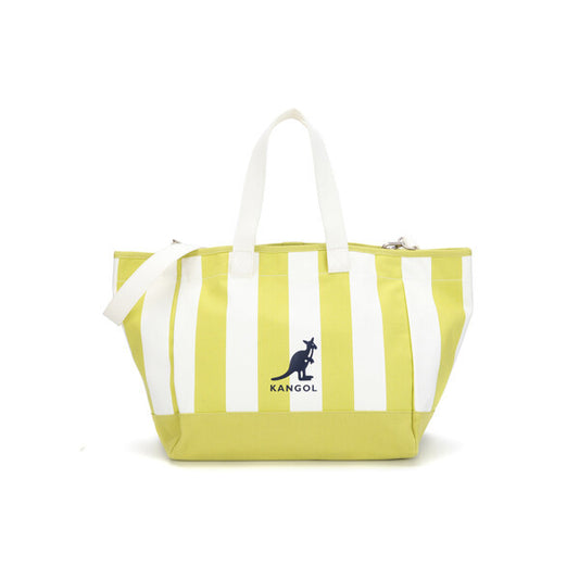 Stripe Canvas Big Tote Bag