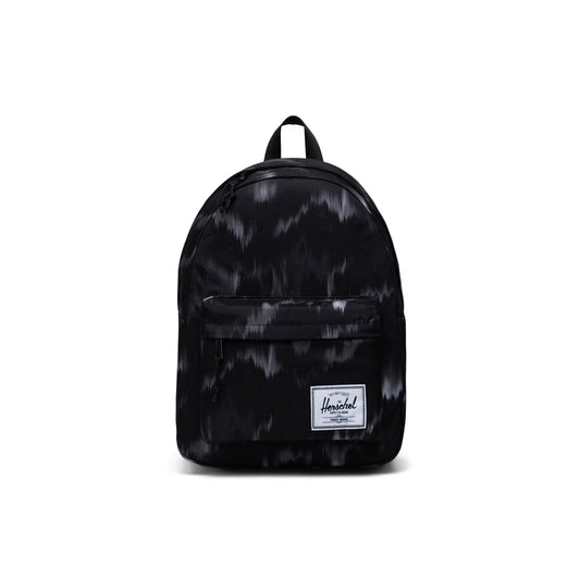 Classic™ Backpack Blurred Ikat Black