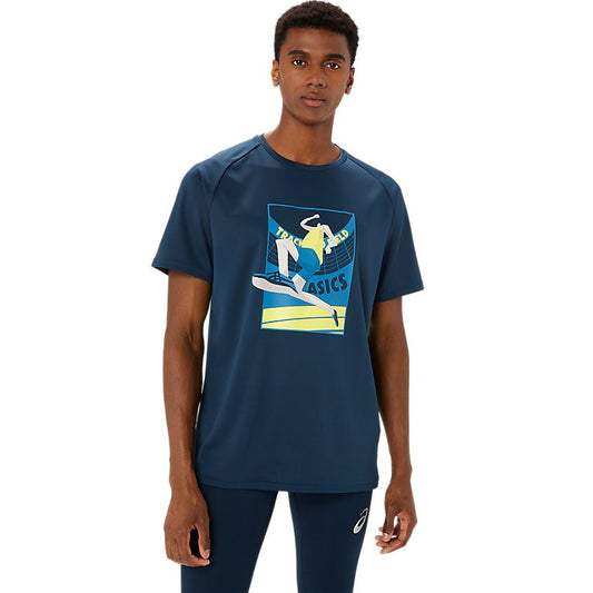 MEN TRACK EVENT GRAPHIC TEE