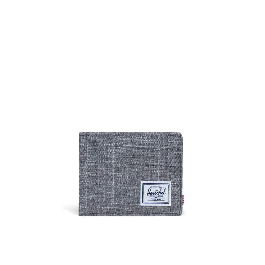 Roy Wallet Raven Crosshatch