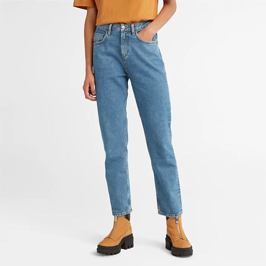 High Waist Denim DUSTY BLUE