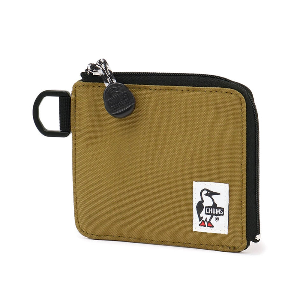 CHUMS RECYCLE L-SHAPED ZIP WALLET