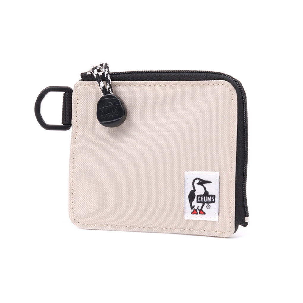 CHUMS RECYCLE L-SHAPED ZIP WALLET