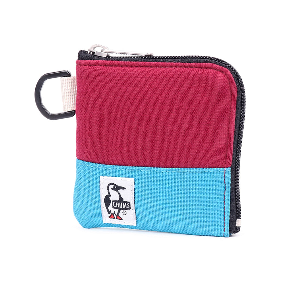 CHUMS SQUARE COIN CASE SWEAT NYLON