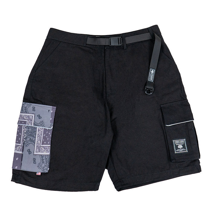 PATCHWORK BANDANA SHORTS